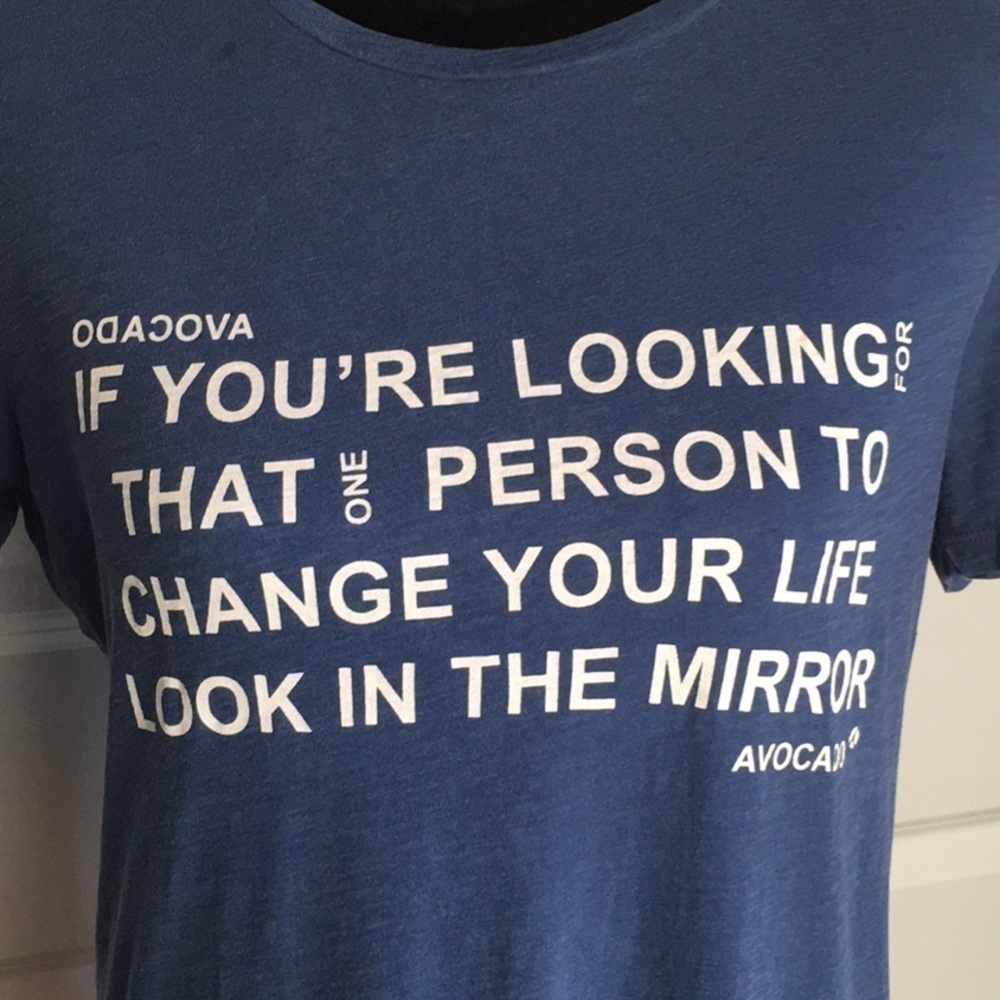 🎉 Buy 1, get 2 FREE on all items $12 and less Avocado Mirror Tee in Ink Blue